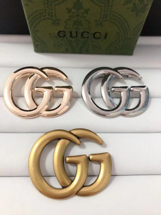 Luxury G.G Brooch Pin - Gold