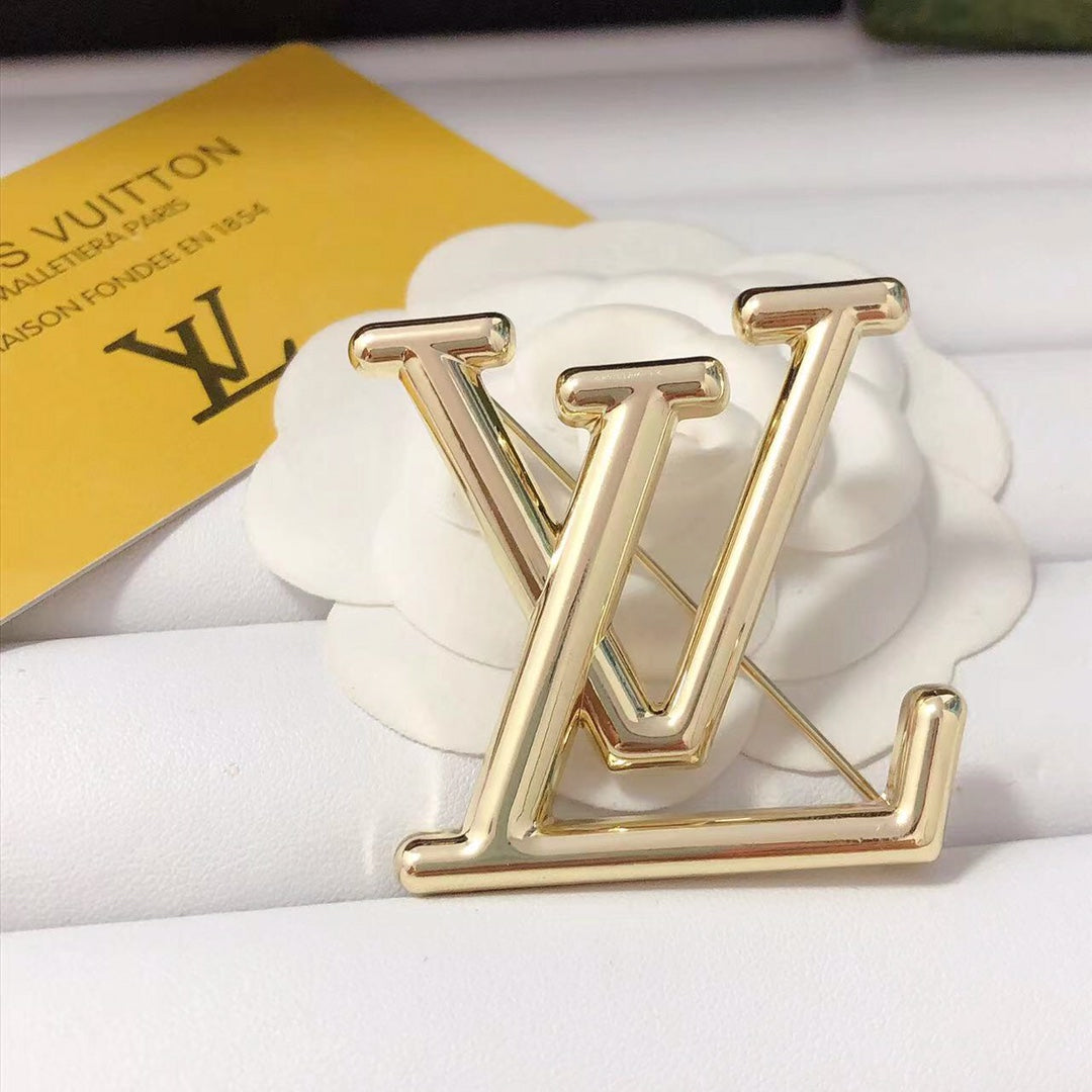 Luxury L.V Bronze/Silver/Gold Brooch pin