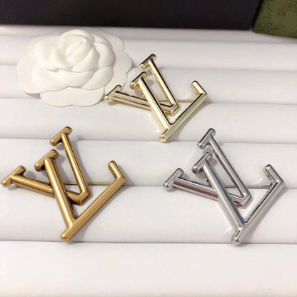 Luxury L.V Bronze/Silver/Gold Brooch pin
