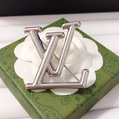 Luxury L.V Bronze/Silver/Gold Brooch pin