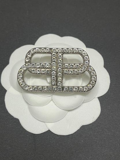 Luxury B.B Silver/Gold Brooch pin