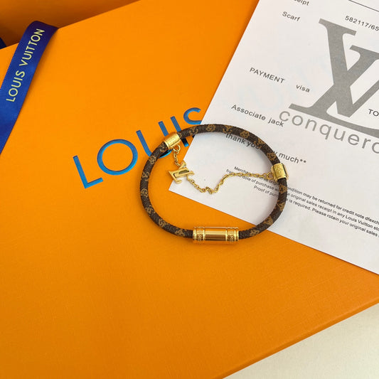 Titanium Steel L-brand Bangle - 21CM
