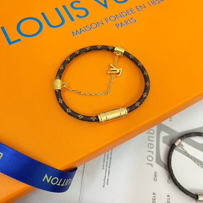 Titanium Steel L-brand Bangle - 21CM