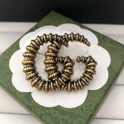 Luxury G.G Vintage Brooch pin