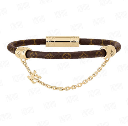 Titanium Steel L-brand Bangle - 21CM