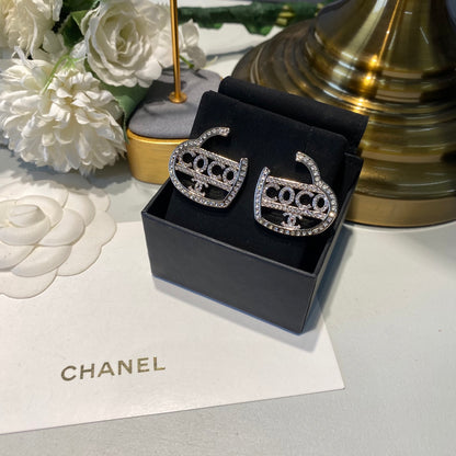 High quality C. C Heart earrings