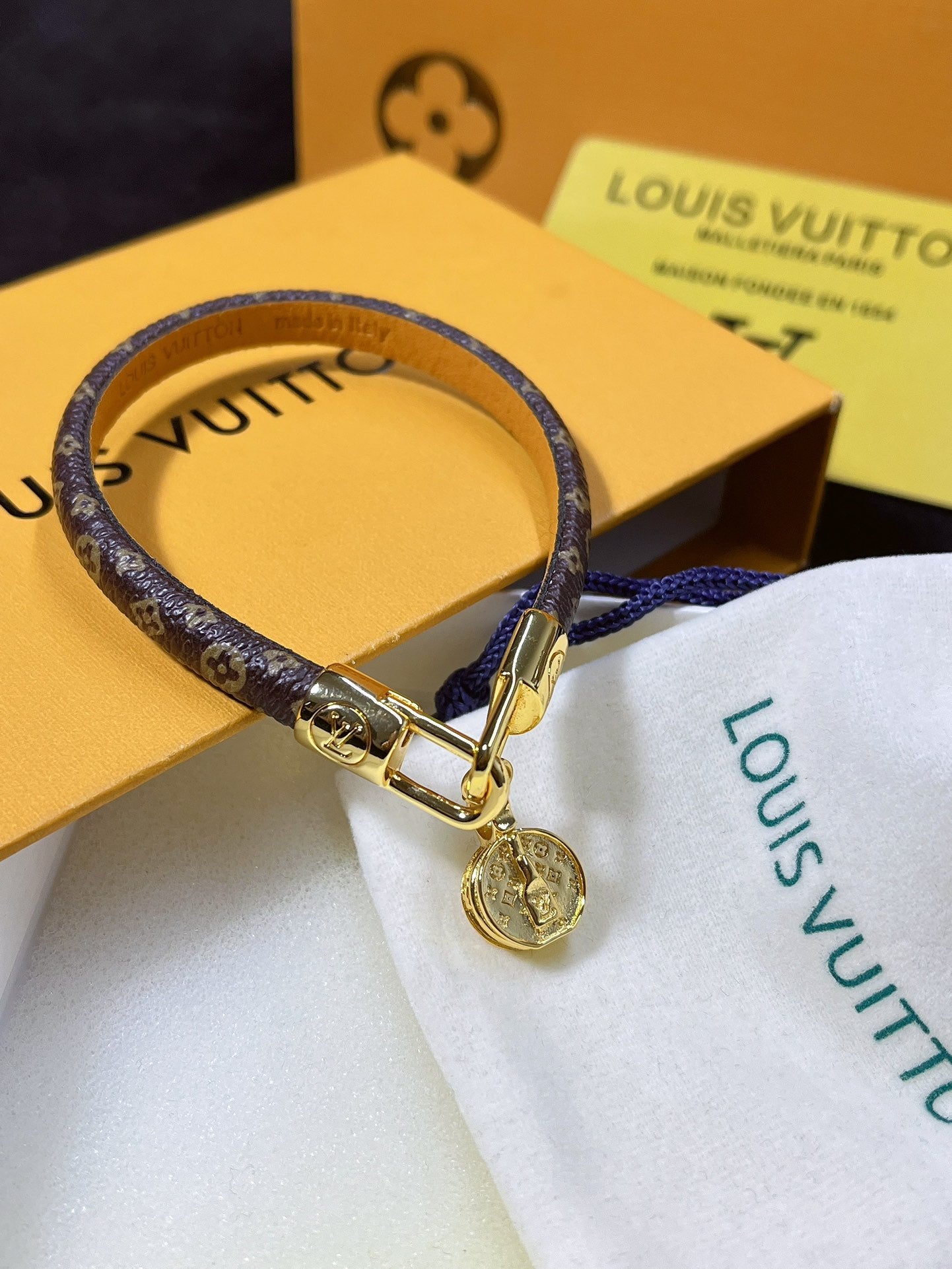 Titanium Steel L Brand Bracelet