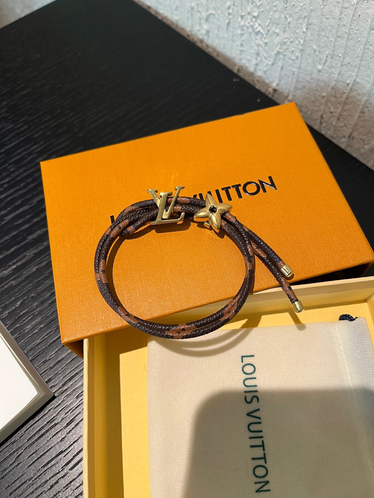 Titanium Steel L Brand Bracelet