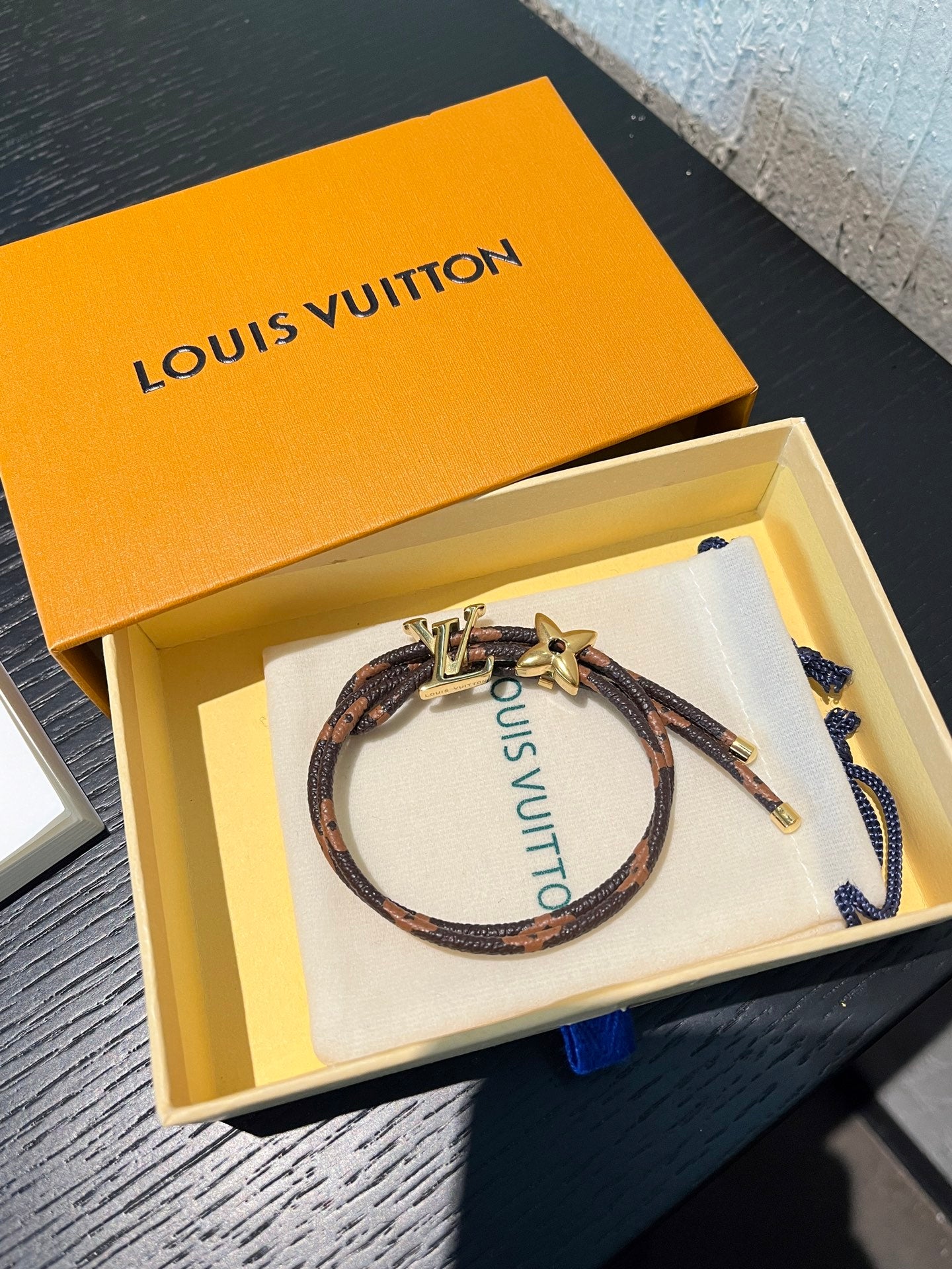 Titanium Steel L Brand Bracelet