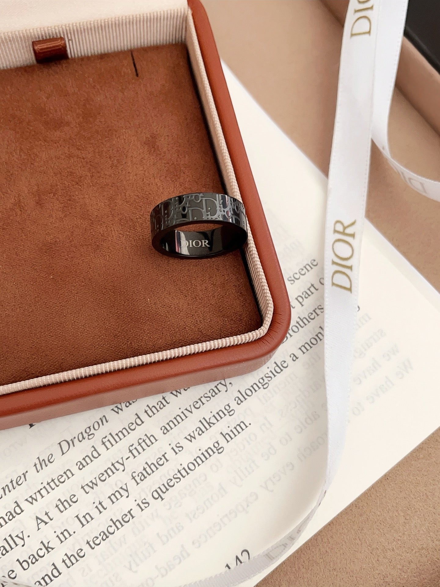C.D High Quality 18K Gold Plated Ring