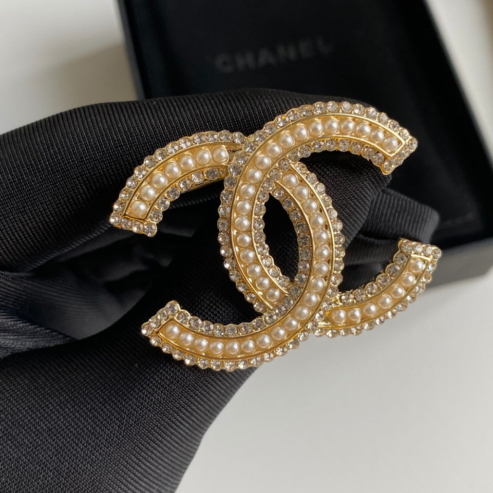 Luxury Vintage C.C Brooch