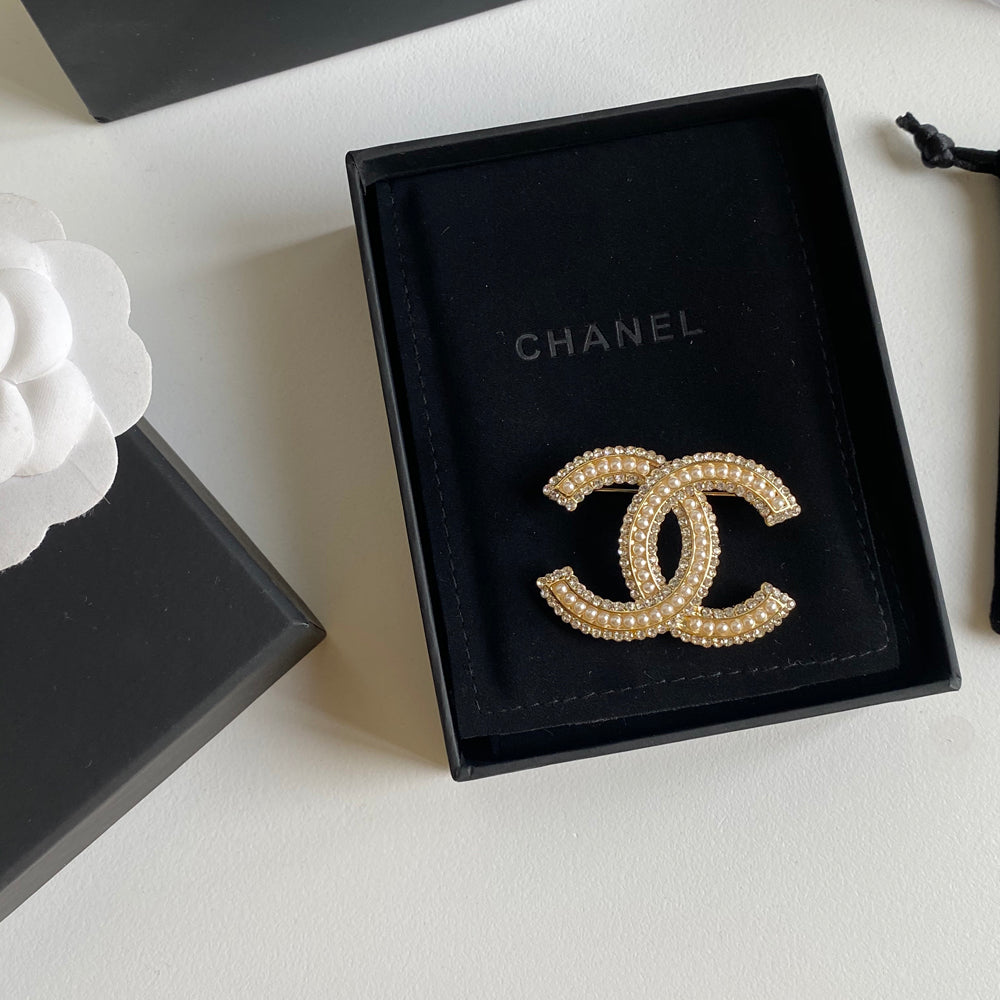 Luxury Vintage C.C Brooch