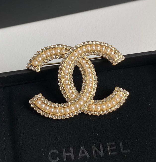 Luxury Vintage C.C Brooch