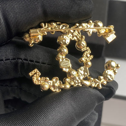 Luxury Vintage C.C Brooch