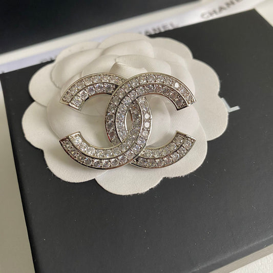 Luxury Vintage C.C Brooch