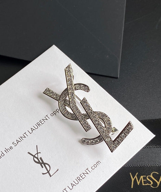 Luxury Gold/Silver Y.S Brooch