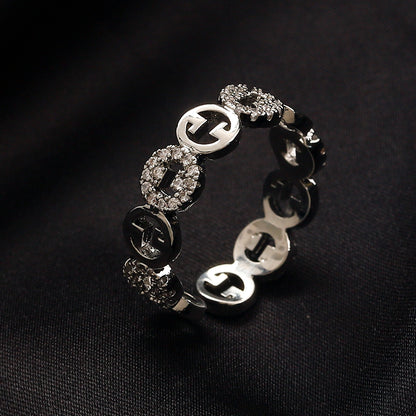 G.G Copper-Zirconium Gold Plated Ring