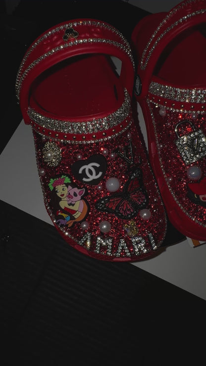 Luxury Blinged out Custom theme Toddlers shoes