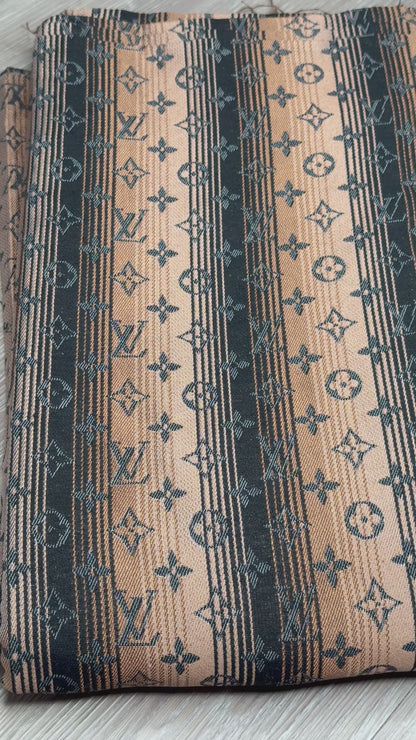 Mixed Brown tone L.V Jacquard Fabric