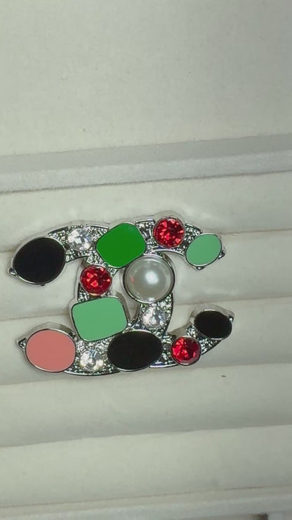 Luxury C.C Brooch