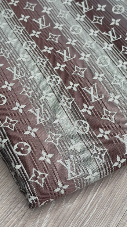 Mixed tone L.V Jacquard Fabric
